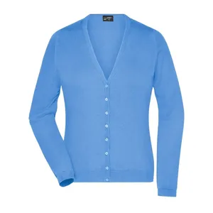 Ladies' V-Neck <b>Cardigan</b> Corporate Merchandising Promotional Hoodies & Sweatshirts - Product Image 6