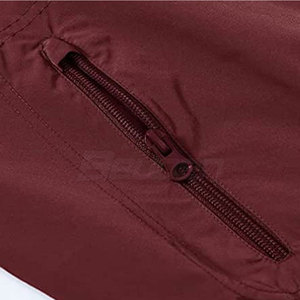 Blouson Bomber Homme Personnalisé 2024 en Satin/Polyester, Chauffant, Coupe-Vent, Respirant, Col Montant, Grande Taille, Style Urbain - Product Image 5