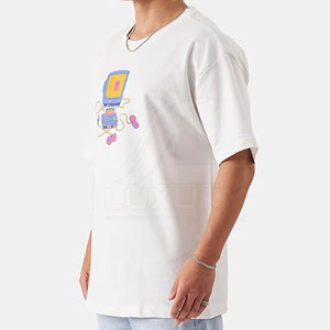 Camiseta Extra Grande de Moda para Hombre 2025, Camiseta Cómoda para el Verano, Precio de Fábrica, Mejor Material, Camiseta Extra Grande - Product Image 3