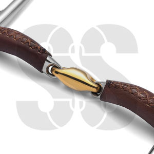 Nuevo Snaffle de Oreja Completa de Acero Inoxidable de Alta Calidad, con Doble Anillo, para Equitación, con Logotipo Personalizado, Servicio OEM ODM, Precio de Fábrica, Venta al por Mayor - Product Image 5