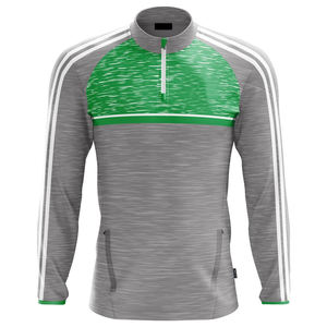 Gaa Gaelic Hurling 1/4 Half Zip Tops All Sizes Ireland <b>Jerseys</b> High Quality Gaa Half ZipLong Sleeve Gaa Half Zip TopsCustom Logo - Product Image 3