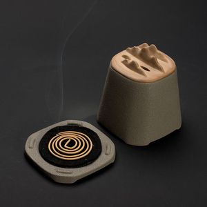 Quemador de incienso incensario de cobre puro tallado para quemador de incienso de fondo plano de loto de mariposa Buda - Product Image 2