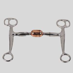 Venta al por mayor mejores OEM Western Bits de alta calidad de acero inoxidable y cobre boquilla de rodillo para montar a caballo gran oferta - Product Image 1