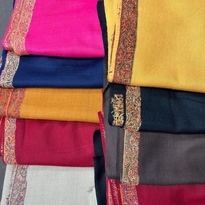 Ladies <b>Pashmina</b> <b>Shawl</b> _ High Quality Solid Color Plain <b>Pashmina</b> <b>Shawls</b> for Ladies - Product Image 2