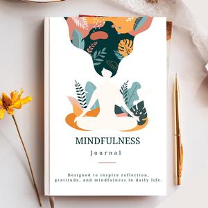 La pratica della Mindfulness della rivista stampata LABON Mindfulness sfida l'auto-riflessione e il diario della gratitudine del pianificatore di cura di sé - Product Image 4