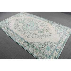 พรมวินเทจ พรมขนาดใหญ่ 5.3x8.9 ฟุต พรมเปอร์เซียสีน้ำเงิน - Product Image 2