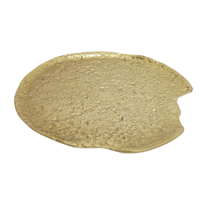 Bandejas de servicio decorativas al por mayor para cocina y restaurante Bandeja de servicio de diseñador único clásico de aluminio moderno - Product Image 1