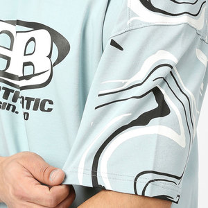 Outdoor Wear Best Article Printed <b>T</b>-<b>Shirt</b> <b>Shorts</b> <b>Set</b> Breathable Lightweight Stand Collar <b>Shirt</b> & <b>Shorts</b> <b>Set</b> for <b>Men</b> - Product Image 5