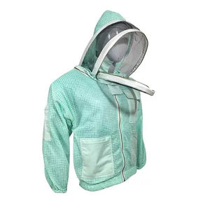 Comfortable Beekeeping Apparel <b>Full</b> <b>Body</b> Coverall 100 Percent Cotton Beekeeping <b>Suit</b> Wholesale Custom OEM Manufacturing - Product Image 2
