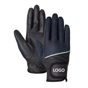 Gants d'équitation avec logo personnalisé pour adultes Nouveau design en cuir respirant pour l'hiver avec service OEM disponible - Product Image 1