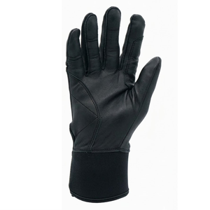 High Quality Genuine Leather Black Baseball Batting Gloves Professional Adult Youth Custom Logo Non-Slip Softball Batting Gloves - Product Image 3