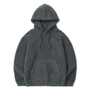 Sweat-shirts unisexes imperméables surdimensionnés de haute qualité 2025, design doublé anti-rétrécissement, tissage non tissé, broderie personnalisée pour l'hiver - Product Image 1