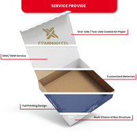 OEM Eco-Friendly Paper Boxes with Customizable Finishes and Materials Fully Magnetic Packaging Options