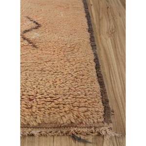 Alfombra de Lana Estilo Kilim Nuray de Gran Tamaño, Anudada a Mano en Color Rojo Anaranjado Sólido para Entrada, Pasillo, Rectangular 9x12-Pae-4566 - Product Image 4