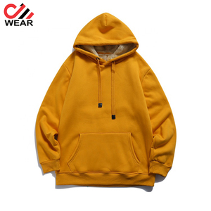 เสื้อฮู้ดขนแกะด้านบนสำหรับผู้ชาย,มีกระเป๋าจิงโจ้อบอุ่นและนุ่ม - Product Image 2