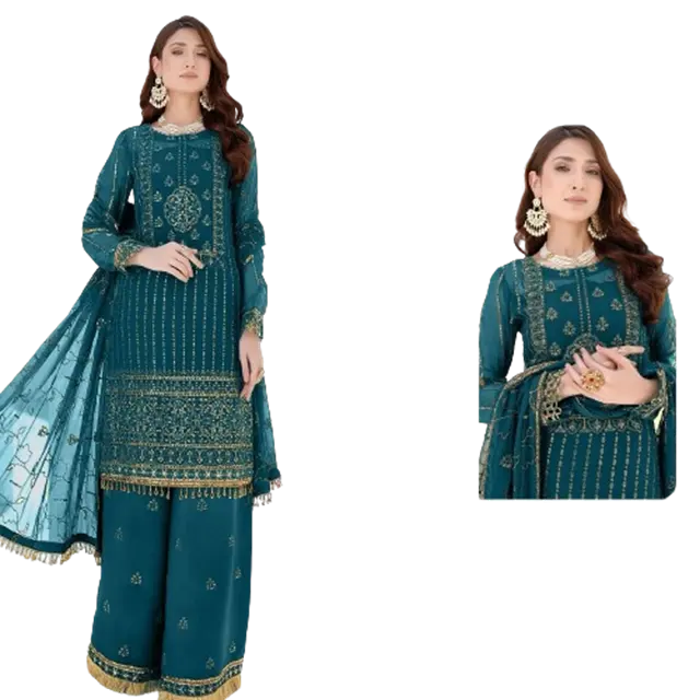 ชุด Salwar Kameez ของปากีสถานชั้นนําสําหรับงานแต่งงานมีจําหน่ายราคาขายส่ง salwar kameez ผู้หญิงชุดปากีสถาน