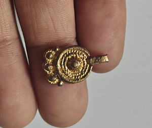 Luxury Awesome Handmade Natural Metal Brass Gold Plated Pyramid Shape 10To15MM Vintage Bangle Jewelry Anniversary Gift for Wife - Product Image 3