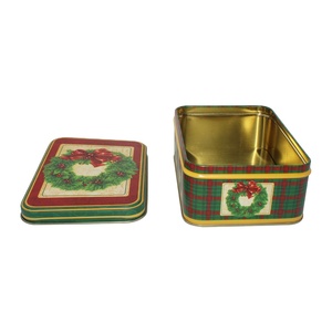 S Custom Logo Rectangular Tinplate <b>Metal</b> <b>Box</b> Cans for Food & Candy Packaging - Product Image 6