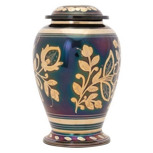 Urnes Mandala en forme de pétale pour cendres de crémation, urnes modernes pour cendres humaines, urnes décoratives pour cendres, urnes pour cendres d'enfants - Product Image 1
