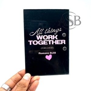 Últimas sostenible personalizado acrílico pestañas azulejos motivacionales corazón mariposa formas diseñadas para pinzas de pestañas al por mayor - Product Image 5