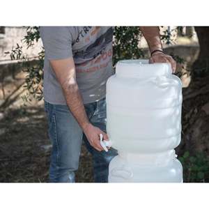 Válvula de Llenado Ajustable de Plástico Ecoplast para Tanque, Montaje en Pared, Color Neutro, 40x70, Hecho en Italia - Product Image 3