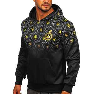 เสื้อมีฮู้ดสำหรับผู้ชายผ้าคอตตอนผสมโพลีเอสเตอร์ผ้าฝ้ายระบายอากาศออกแบบโลโก้ได้ตามต้องการ - Product Image 4