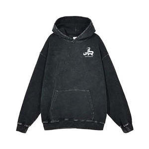 Modern Design <b>Lightweight</b> <b>Hoodie</b> For Winter Street Wear High Quality Men Acid Wash <b>Hoodie</b> - Product Image 1