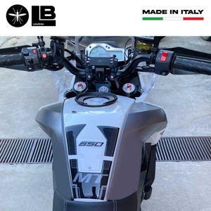 Protezione Serbatoio Moto in Fibra di Carbonio 3D PVC Adesivo Compatibile con CFMOTO 650MT - Product Image 3