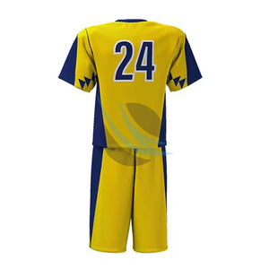 Uniformes de Lacrosse con ajuste personalizado, 100% poliéster, tela de malla sublimada, camisetas y pantalones cortos transpirables para equipos, técnicas impresas - Product Image 3