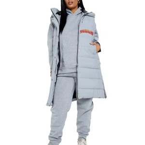 Chaqueta Acolchada de Algodón Tejido Transpirable, Impermeable y Teñida para Mujer, Marca de Moda Italiana, Invierno - Product Image 4