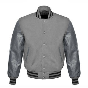 Chaqueta universitaria de béisbol bordada chenilla personalizada para hombre servicio OEM al por mayor, chaqueta Letterman personalizada 2025 - Product Image 1