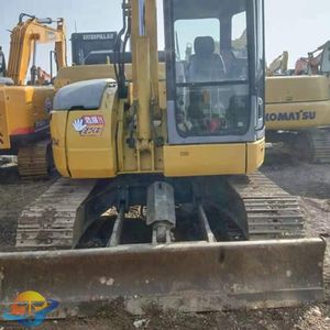 Mini-excavatrice sur chenilles Komatsu PC78US d'occasion à vendre, matériel de terrassement, moteur principal, boîte de vitesses, pompe à engrenages, roulement, PLC - Product Image 5