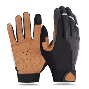Gants de cyclisme pour hommes de haute qualité meilleur taux matériel en cuir fin écran tactile accès chaud à des prix compétitifs - Product Image 5