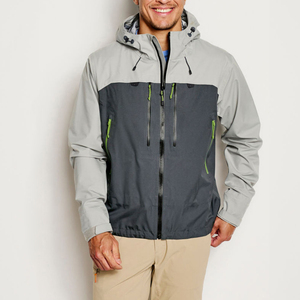 Veste de pêche d'hiver UPF 50 pour homme avec col à capuche en polyester/nylon respirant et confortable pour adulte - Product Image 5