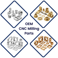 Pièces de fraisage en laiton CNC OEM 3, 4, 5 axes CNC pièces d'usinage de précision métal CNC pièce de forage laiton IS 319 alliage de coupe libre