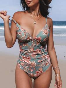 Traje de baño hecho a medida para mujer, ropa de playa personalizada cosida, traje de baño transpirable antiarrugas para mujer con logotipo/color personalizado - Product Image 4