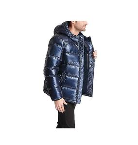 Blouson bombardier long meilleure vente veste d'hiver chaude à capuche brillant bulle doudoune pour dames hommes - Product Image 2
