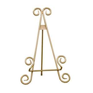 Handicrafts Metal Wrought Iron Vintage Multifunction Display <b>Stand</b> Easel Plate <b>Holder</b> for <b>Photos</b> Picture Frames - Product Image 3