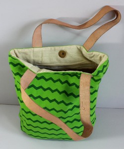 Lienzo impreso con pantalla respetuoso con el medio ambiente de lujo personalizado de estilo de moda con bolsa empapada con asa de cuero - Product Image 5