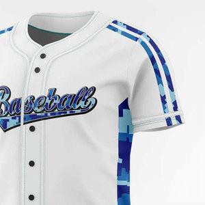 Jersey de béisbol personalizado de alta calidad, jersey de béisbol de tela de malla de poliéster transpirable de secado rápido - Product Image 6