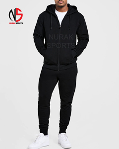 Sweat à capuche épais en molleton de coton uni personnalisé, de haute qualité, design de survêtement, fournisseur de produits de qualité supérieure chez Nurak Sports2026 - Product Image 1