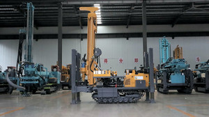 Perforadora de Pozos de Agua Tipo Crawler, Profundidad Máxima 180m, Máquina Perforadora Hidráulica a Diésel para Minería y Construcción - Product Image 3