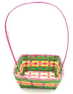 Cesta de almacenamiento de bambú de alta calidad, cestas secas tejidas rectangulares para la organización del hogar, artesanía hecha en Vietnam - Product Image 3