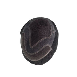 Peluca de Cabello Humano Virgen Remy Indio, Tupé con Ondas Naturales, Trama Única para Prótesis Capilares de Encaje - Product Image 1