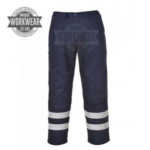 Pantalones de Trabajo de Seguridad de Alta Visibilidad, Fabricados en Fábrica, de Poliéster, con Certificación CE, Reflectantes, Tipo Cargo, Unisex - Product Image 4
