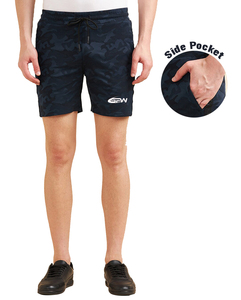 Shorts d'entraînement pour hommes, taille haute élastique, cordon de serrage réglable, impression par sublimation, tissu respirant à séchage rapide, basketball - Product Image 5