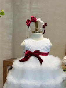 Vestido de lentejuelas de alta calidad con cuello halter para niñas, disponible en varios colores, ideal para bodas y fiestas, ecológico, ODM/OEM, para niños de Vietnam - Product Image 3