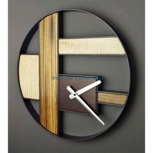 Reloj de pared de resina epoxi hecho a mano decoración del hogar nuevo estilo Reloj de pared colgante proveedor al por mayor superventas reloj elegante Timepass - Product Image 5