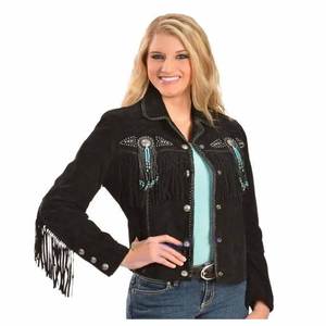 Nouveau modèle à la mode vierge veste occidentale sur mesure, Offre Spéciale prix de gros veste western américain de mode de style de rue - Product Image 3