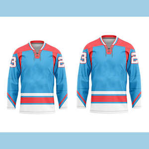 Maillot de hockey sur glace personnalisé, uniforme de l'équipe des États-Unis, professionnel, Kane 11, nom et numéro personnalisés, col à lacets, sport athlétique, hockey - Product Image 2